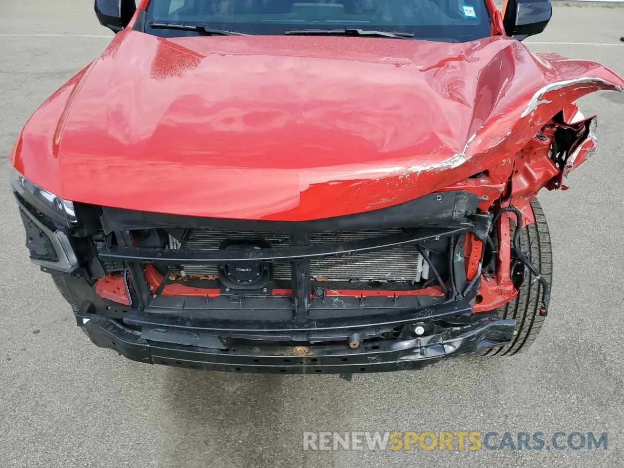 11 fotografías del automóvil dañado 1GNSKLED0PR266373 CHEVROLET TAHOE 2023