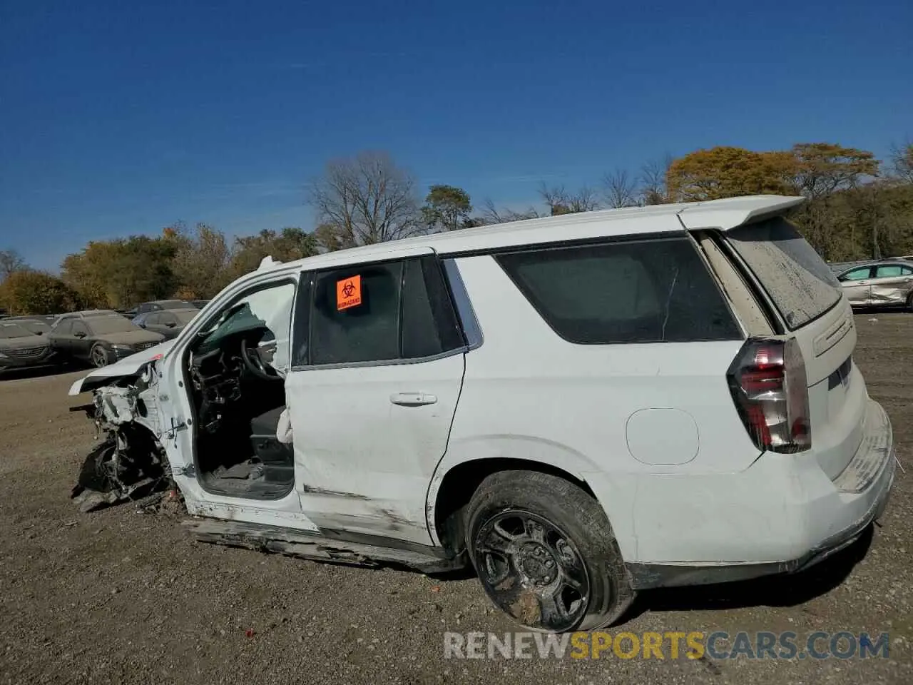 2 fotografías del automóvil dañado 1GNSKLED6PR442441 CHEVROLET TAHOE 2023