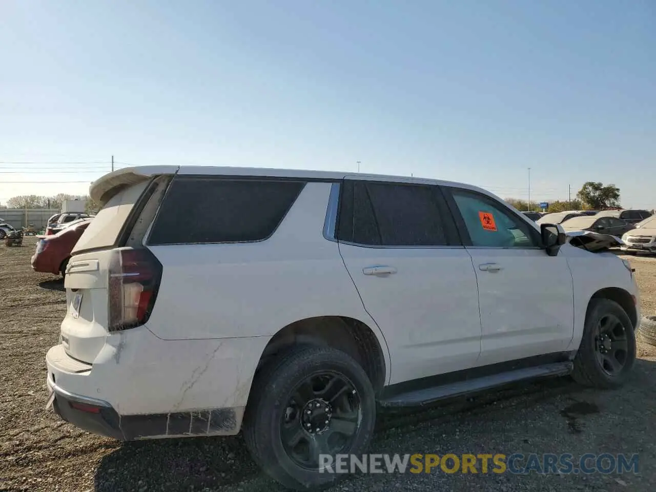 3 fotografías del automóvil dañado 1GNSKLED6PR442441 CHEVROLET TAHOE 2023