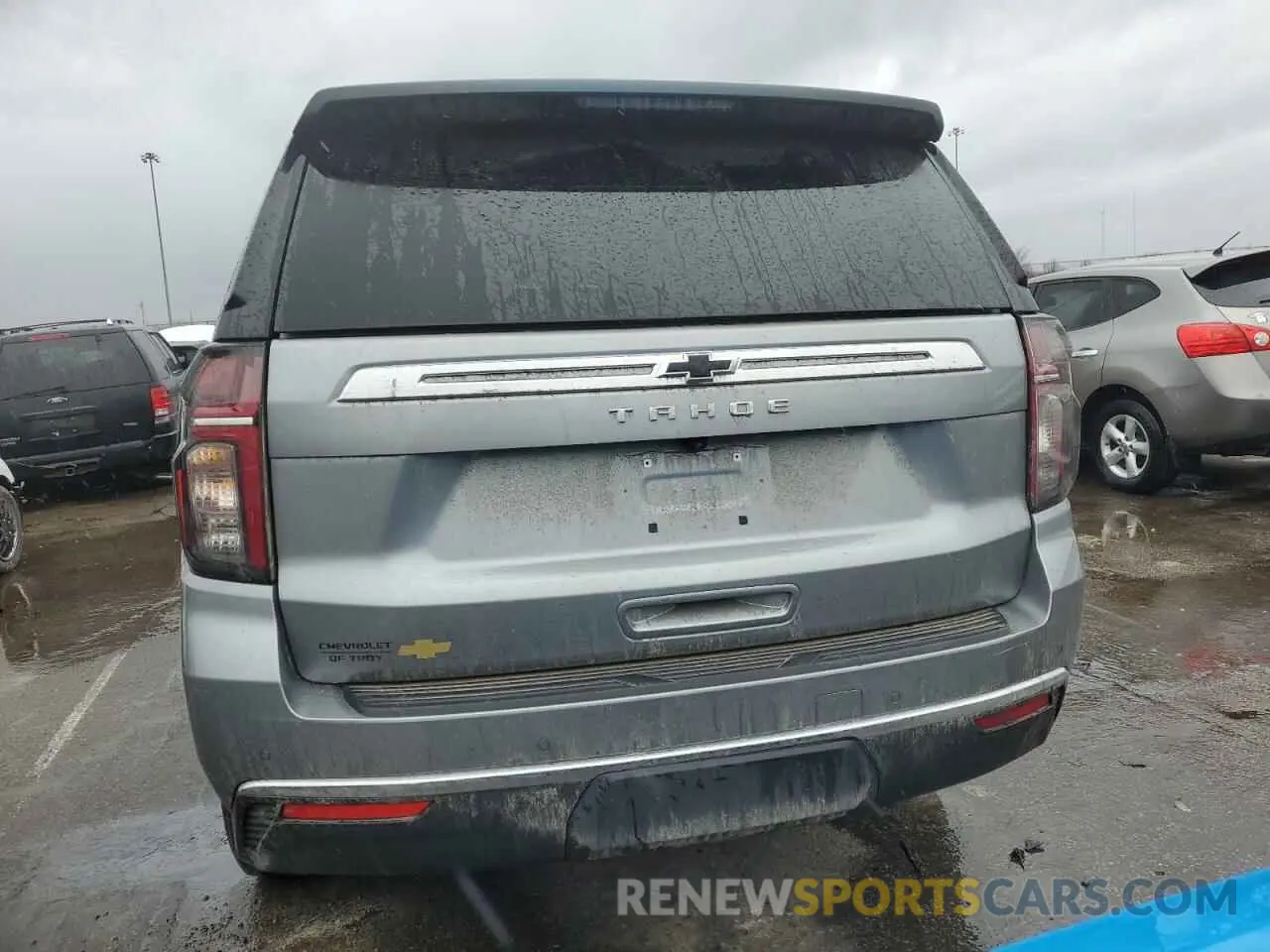6 fotografías del automóvil dañado 1GNSKMKD5PR474422 CHEVROLET TAHOE 2023