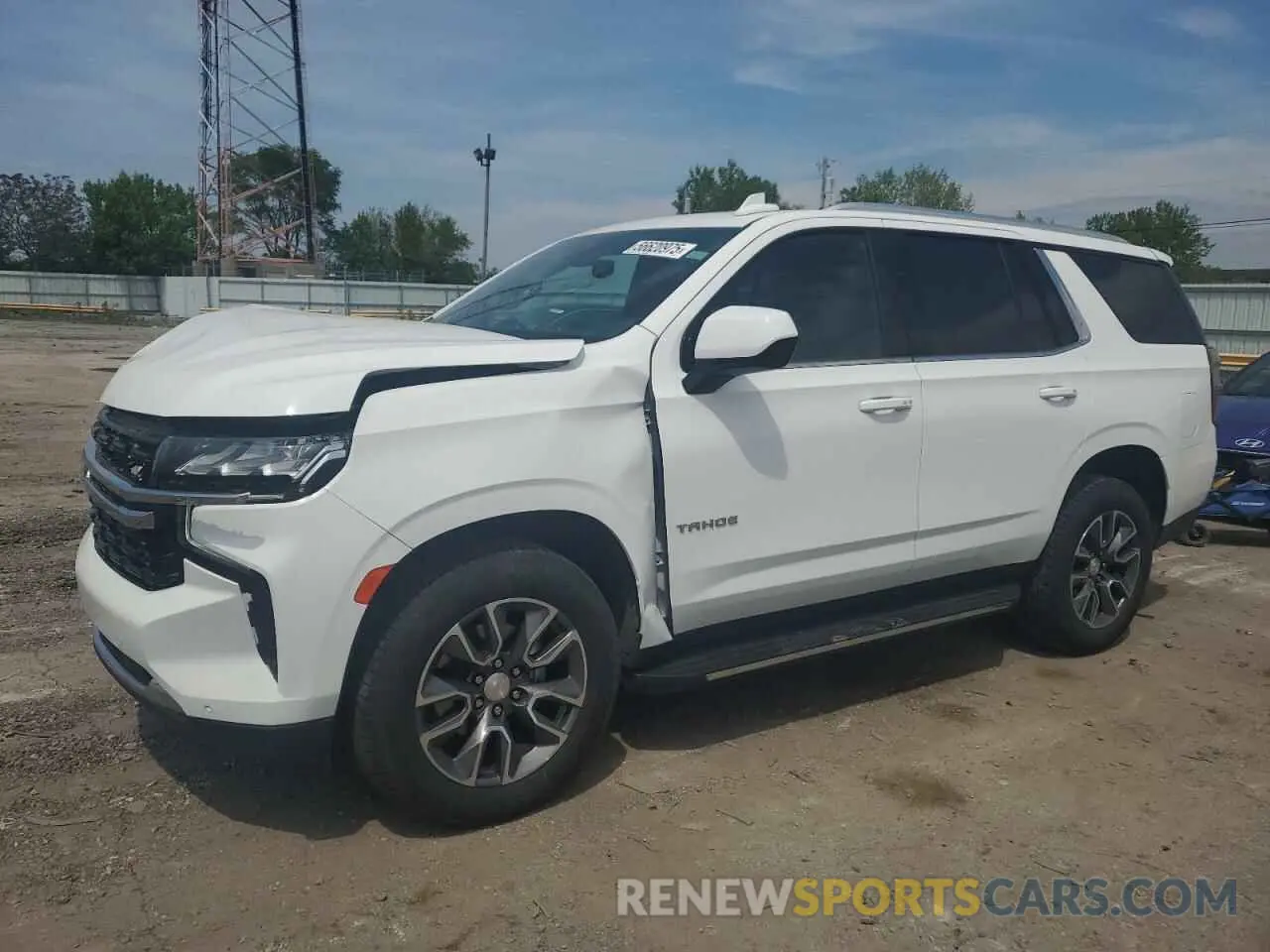 1 fotografías del automóvil dañado 1GNSKMKD7PR202230 CHEVROLET TAHOE 2023