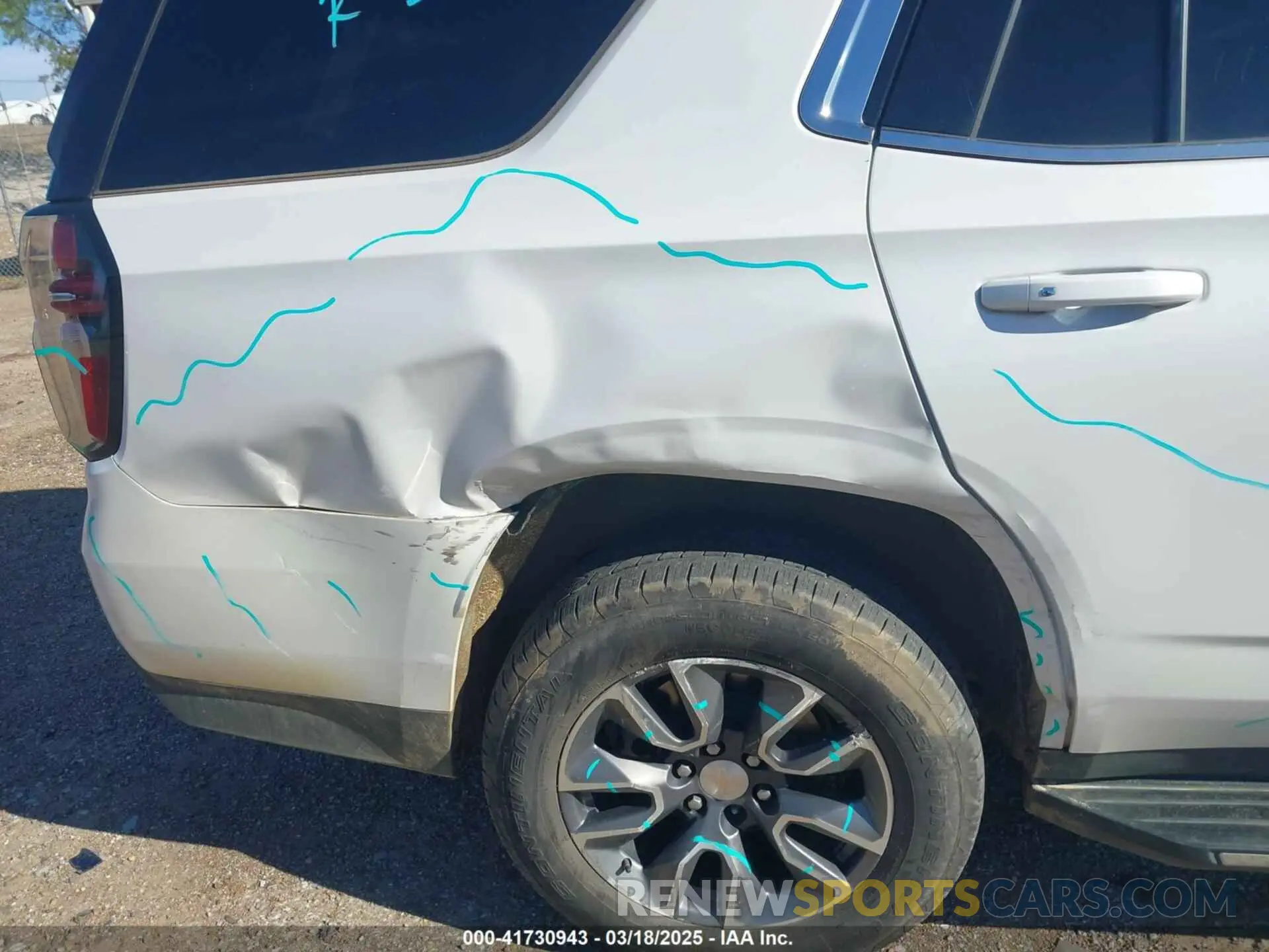 6 fotografías del automóvil dañado 1GNSKNKD0PR356526 CHEVROLET TAHOE 2023