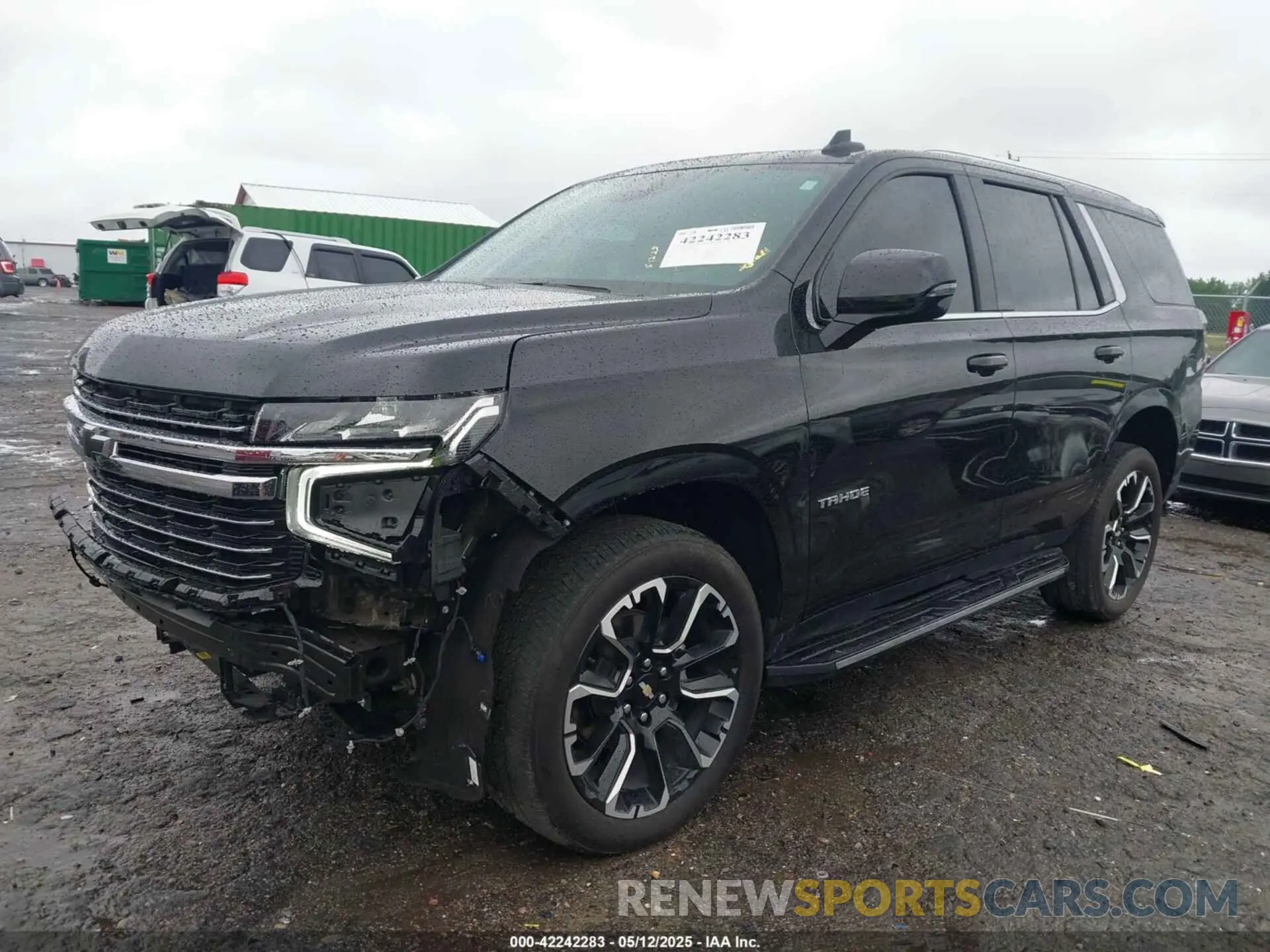 2 fotografías del automóvil dañado 1GNSKNKD5PR407387 CHEVROLET TAHOE 2023