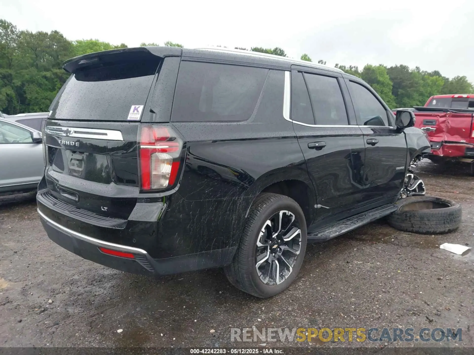 4 fotografías del automóvil dañado 1GNSKNKD5PR407387 CHEVROLET TAHOE 2023
