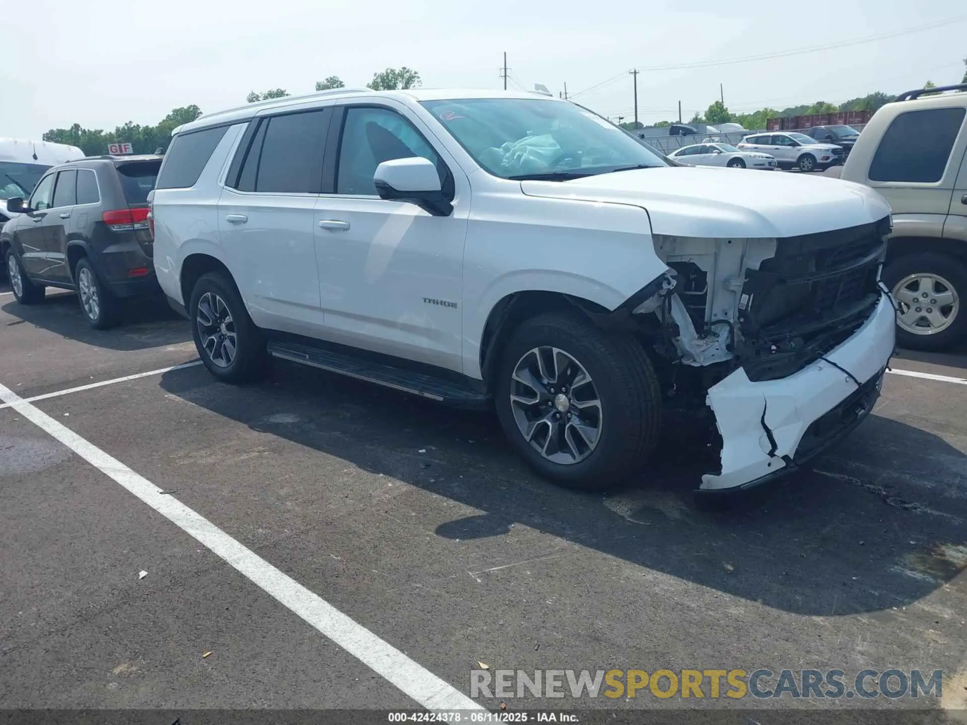 1 fotografías del automóvil dañado 1GNSKNKD6PR468151 CHEVROLET TAHOE 2023