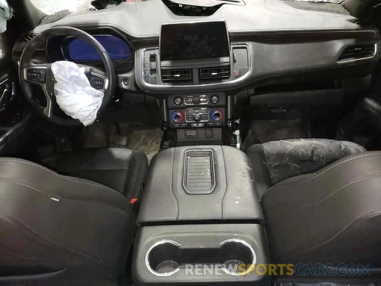 8 fotografías del automóvil dañado 1GNSKPKD3PR145039 CHEVROLET TAHOE 2023