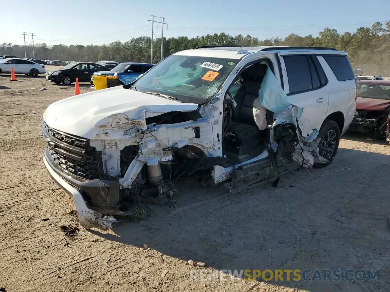 1 fotografías del automóvil dañado 1GNSKPKL3PR498758 CHEVROLET TAHOE 2023