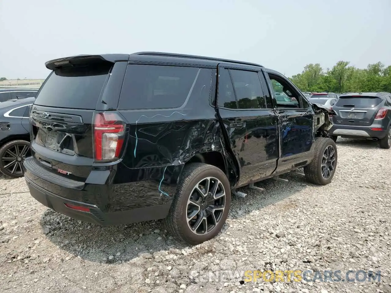 3 fotografías del automóvil dañado 1GNSKRKD5PR299764 CHEVROLET TAHOE 2023