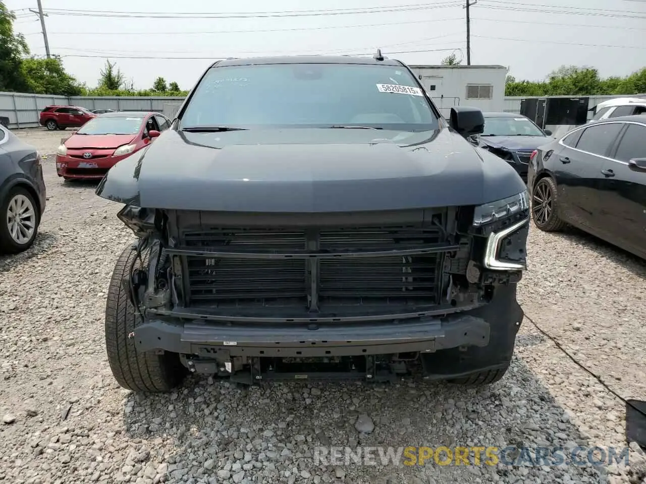 5 fotografías del automóvil dañado 1GNSKRKD5PR299764 CHEVROLET TAHOE 2023