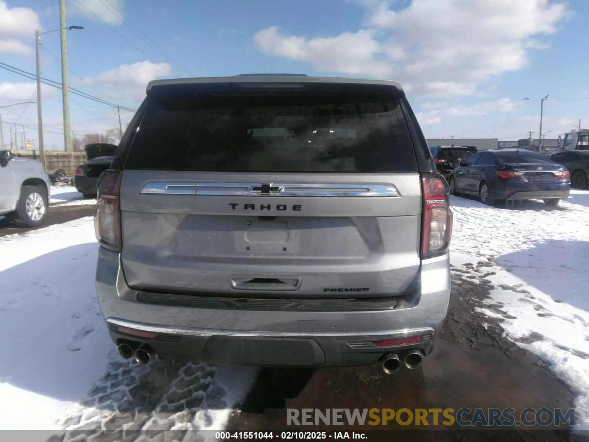 16 fotografías del automóvil dañado 1GNSKSKD0PR400281 CHEVROLET TAHOE 2023