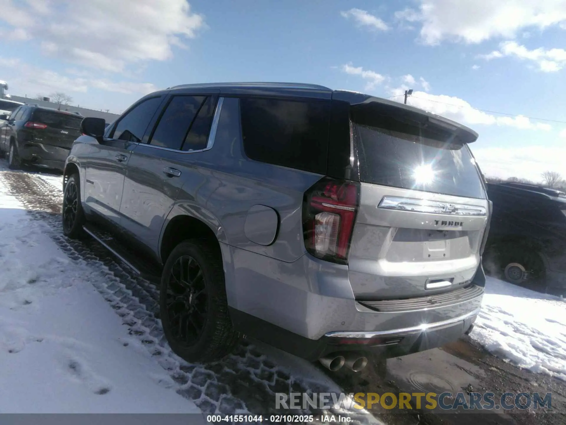 3 fotografías del automóvil dañado 1GNSKSKD0PR400281 CHEVROLET TAHOE 2023