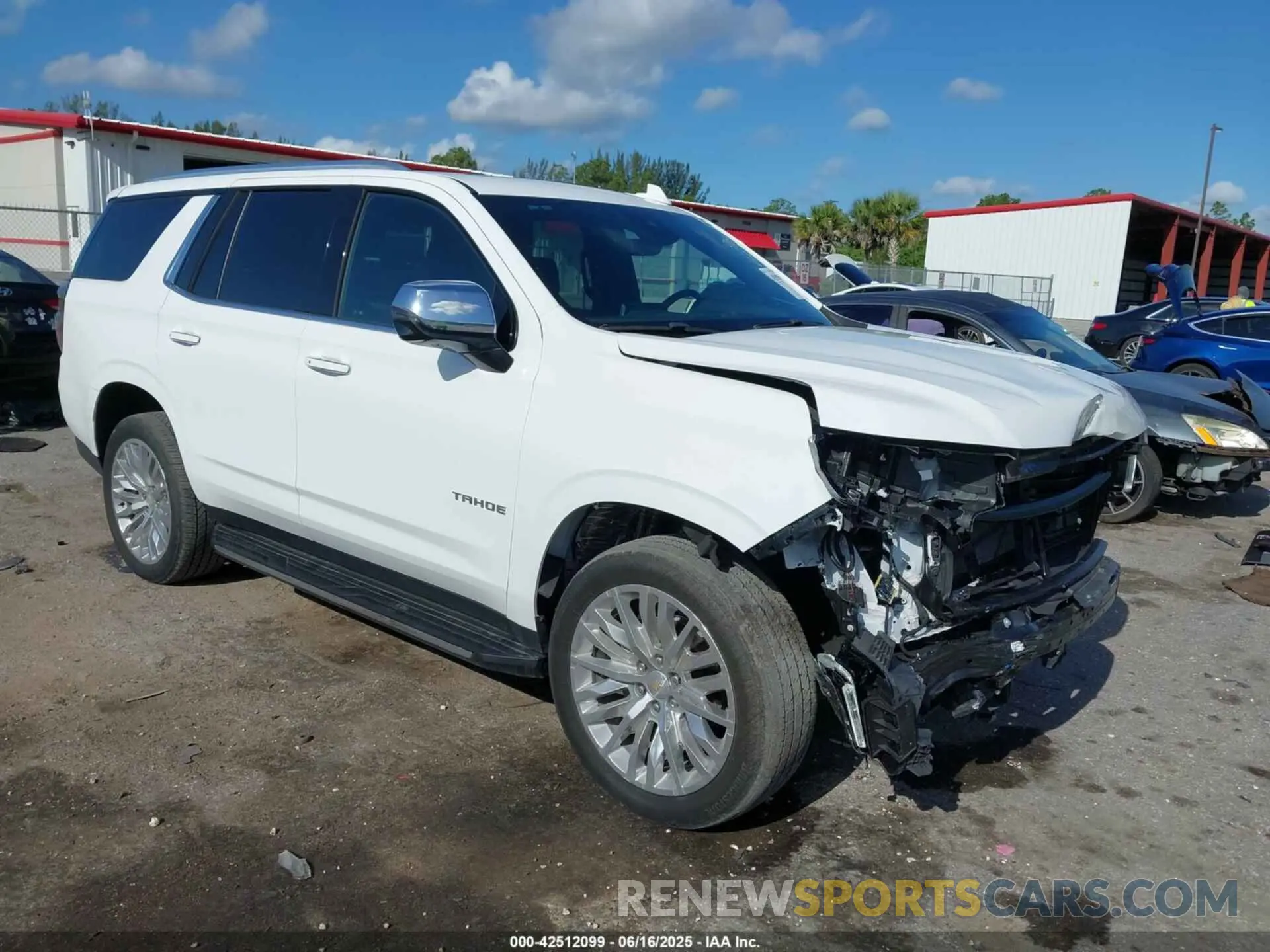 1 fotografías del automóvil dañado 1GNSKSKD0PR453465 CHEVROLET TAHOE 2023
