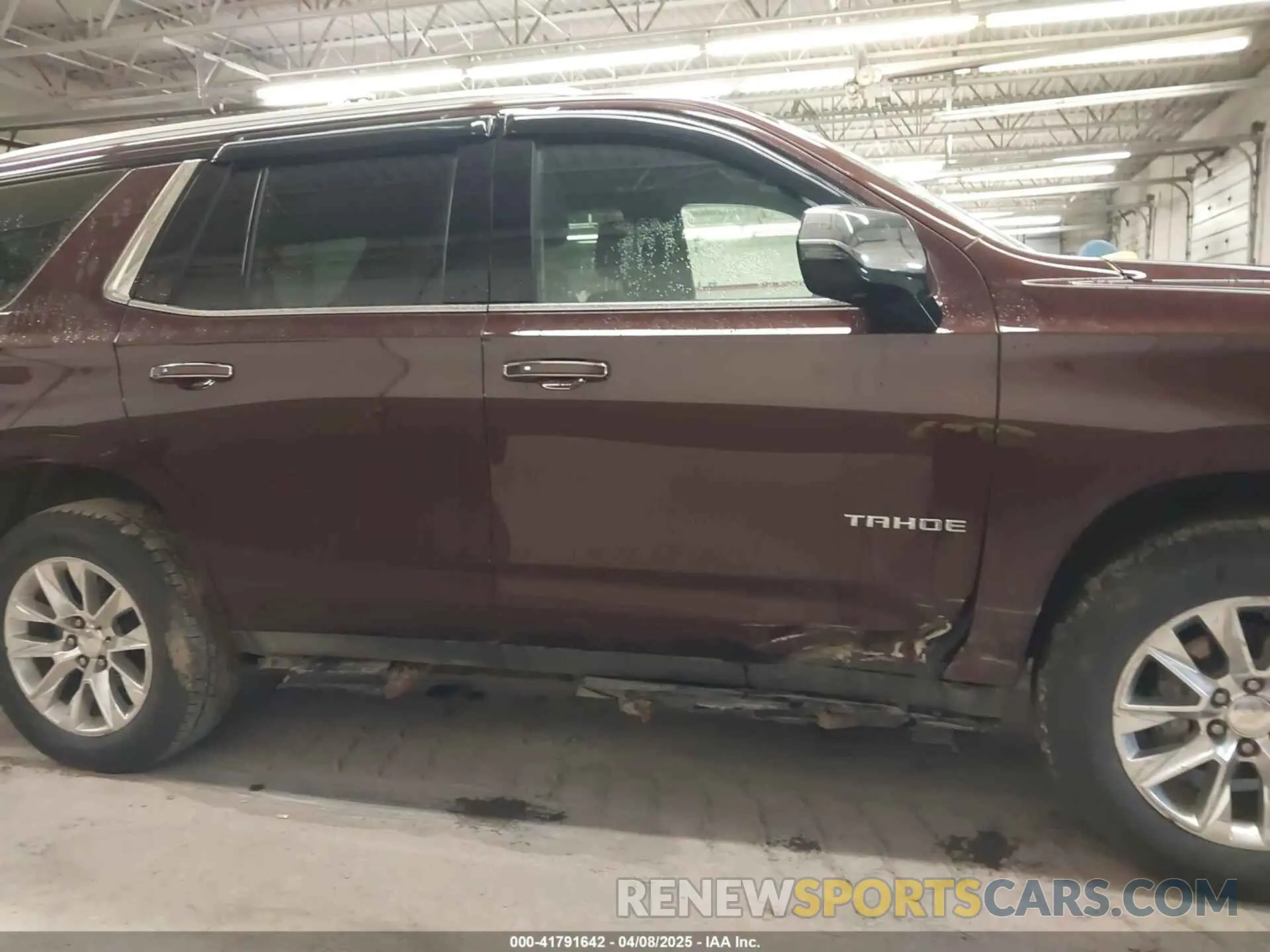 6 fotografías del automóvil dañado 1GNSKSKD2PR473085 CHEVROLET TAHOE 2023