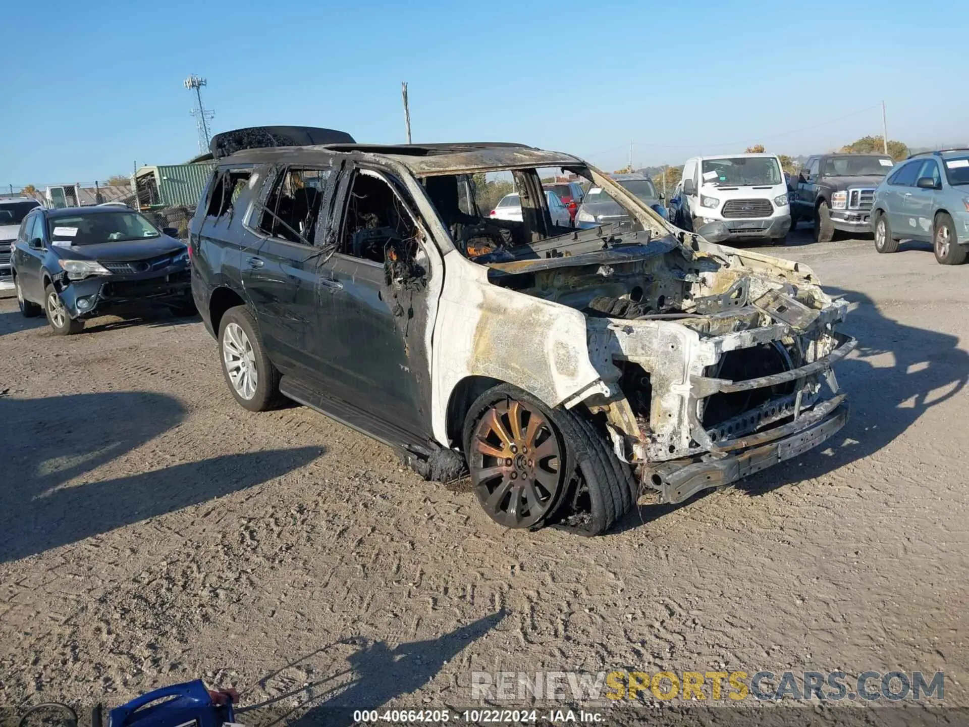 1 fotografías del automóvil dañado 1GNSKSKD5PR557756 CHEVROLET TAHOE 2023