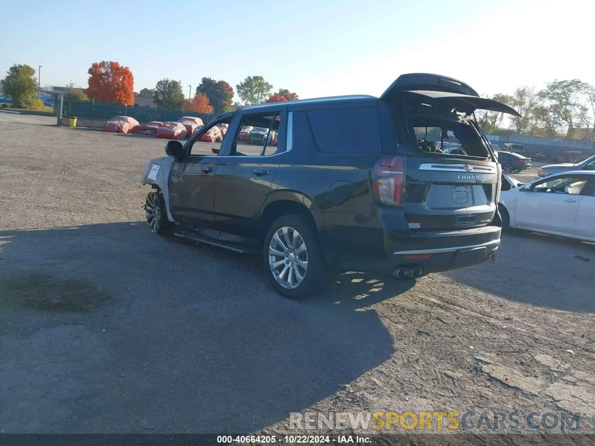 3 fotografías del automóvil dañado 1GNSKSKD5PR557756 CHEVROLET TAHOE 2023