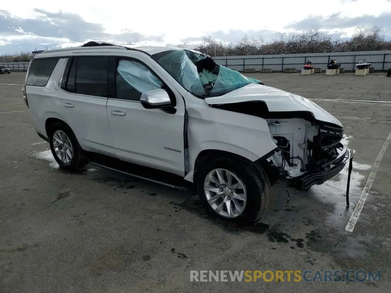 4 fotografías del automóvil dañado 1GNSKSKD8PR283310 CHEVROLET TAHOE 2023