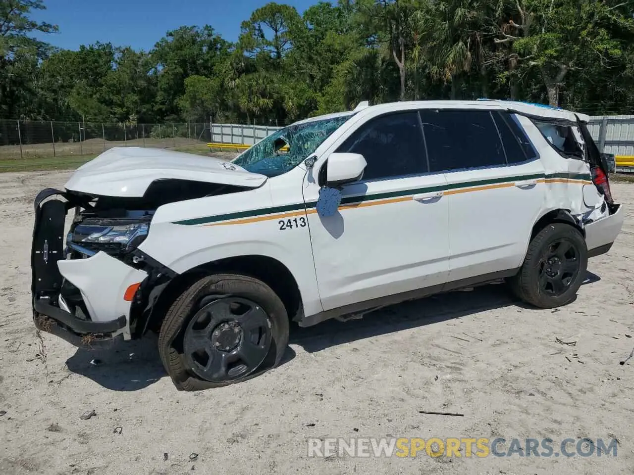 1 fotografías del automóvil dañado 1GNSCLED1RR176018 CHEVROLET TAHOE 2024