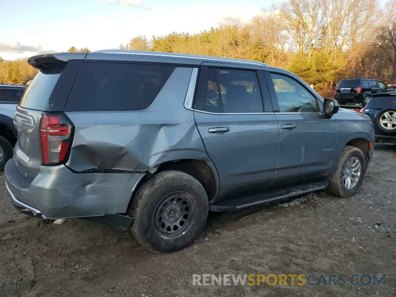 3 fotografías del automóvil dañado 1GNSCNKD9RR211713 CHEVROLET TAHOE 2024