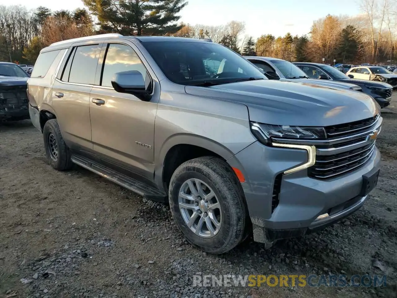 4 fotografías del automóvil dañado 1GNSCNKD9RR211713 CHEVROLET TAHOE 2024