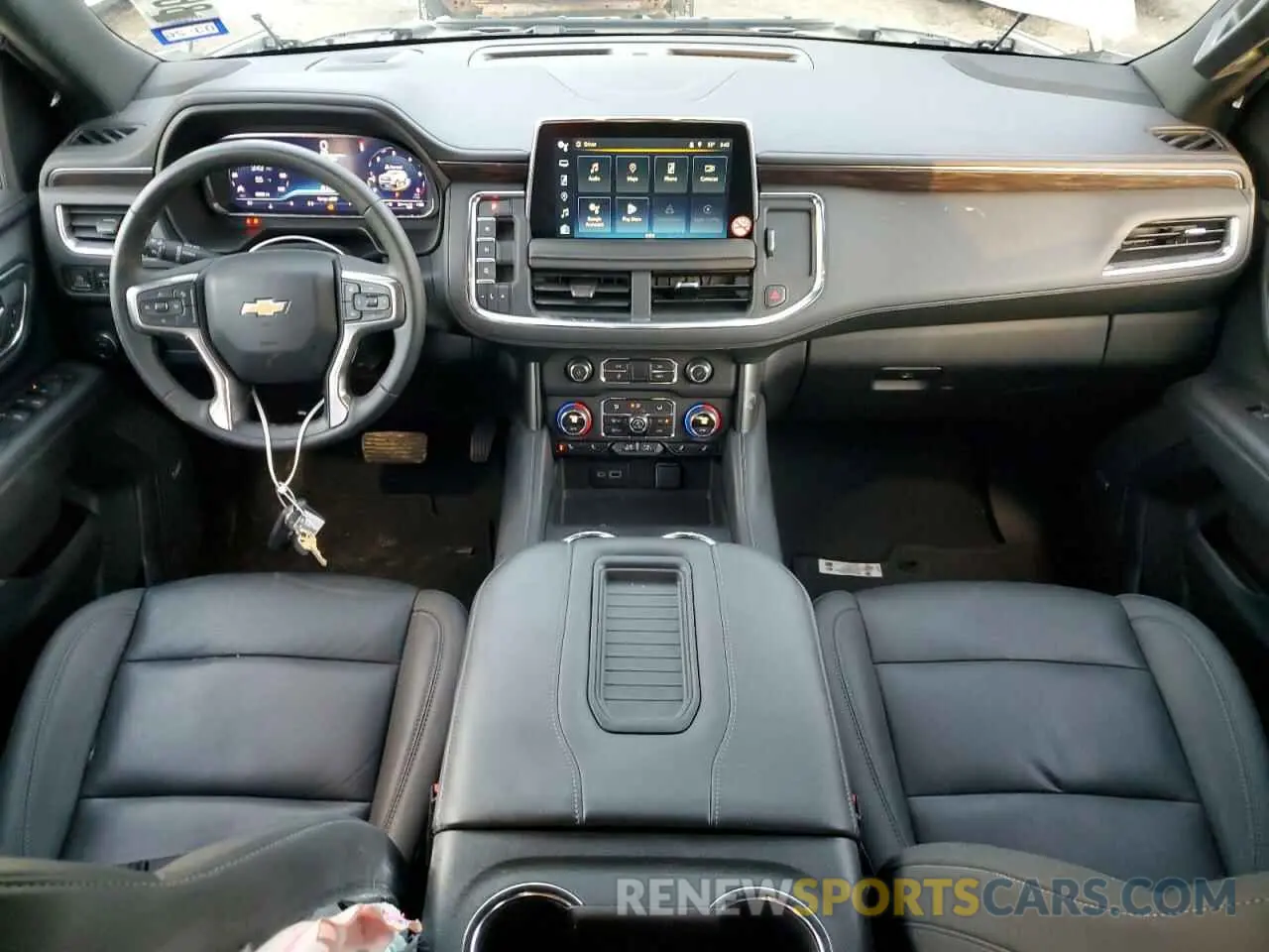 8 fotografías del automóvil dañado 1GNSCNKD9RR211713 CHEVROLET TAHOE 2024