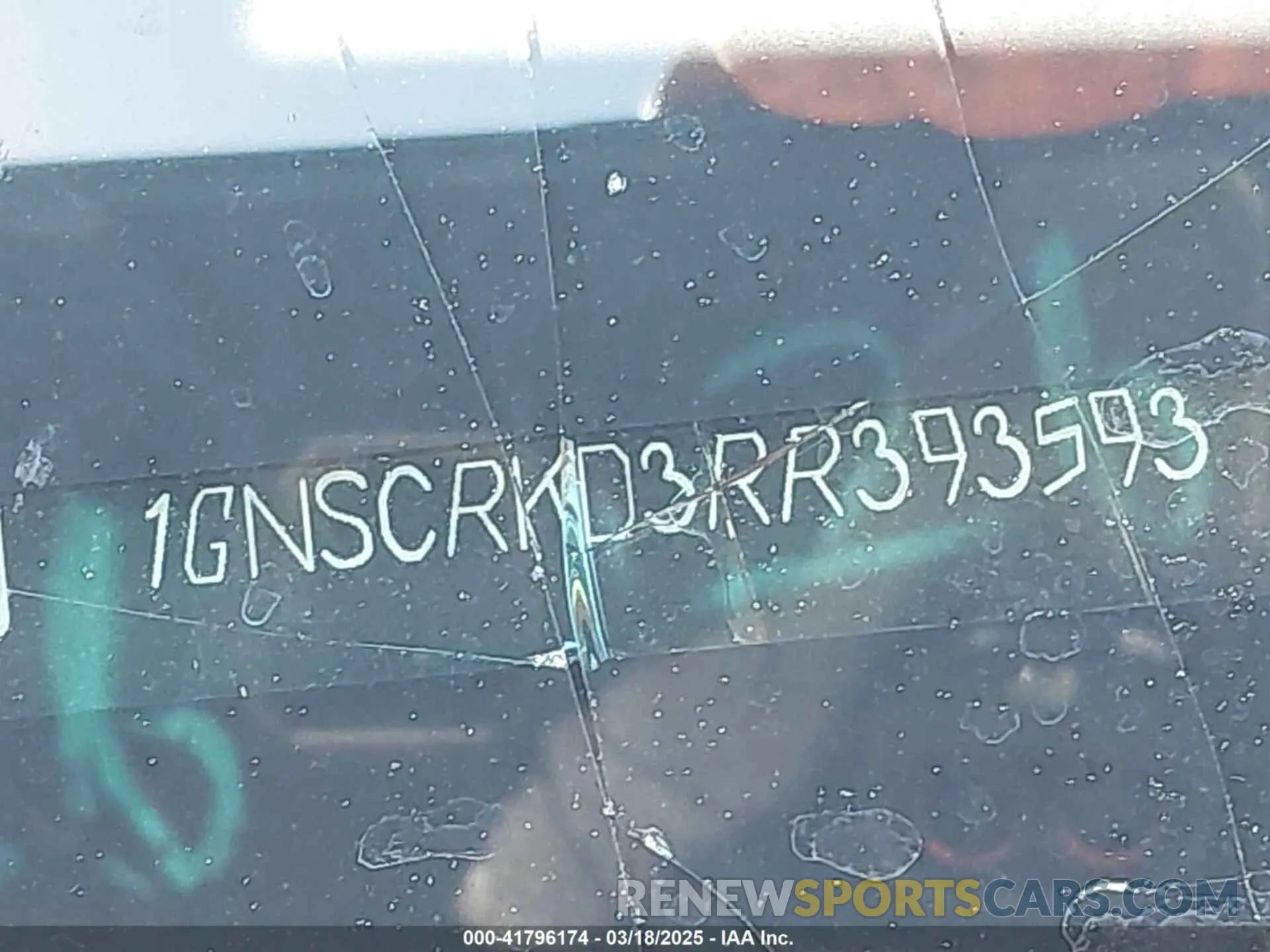 9 fotografías del automóvil dañado 1GNSCRKD3RR393593 CHEVROLET TAHOE 2024