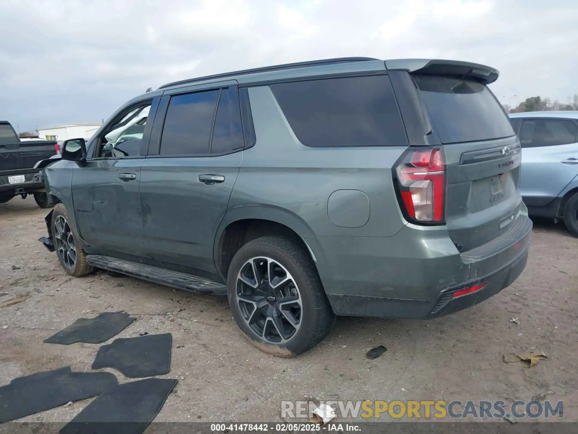 3 fotografías del automóvil dañado 1GNSCRKD7RR127283 CHEVROLET TAHOE 2024