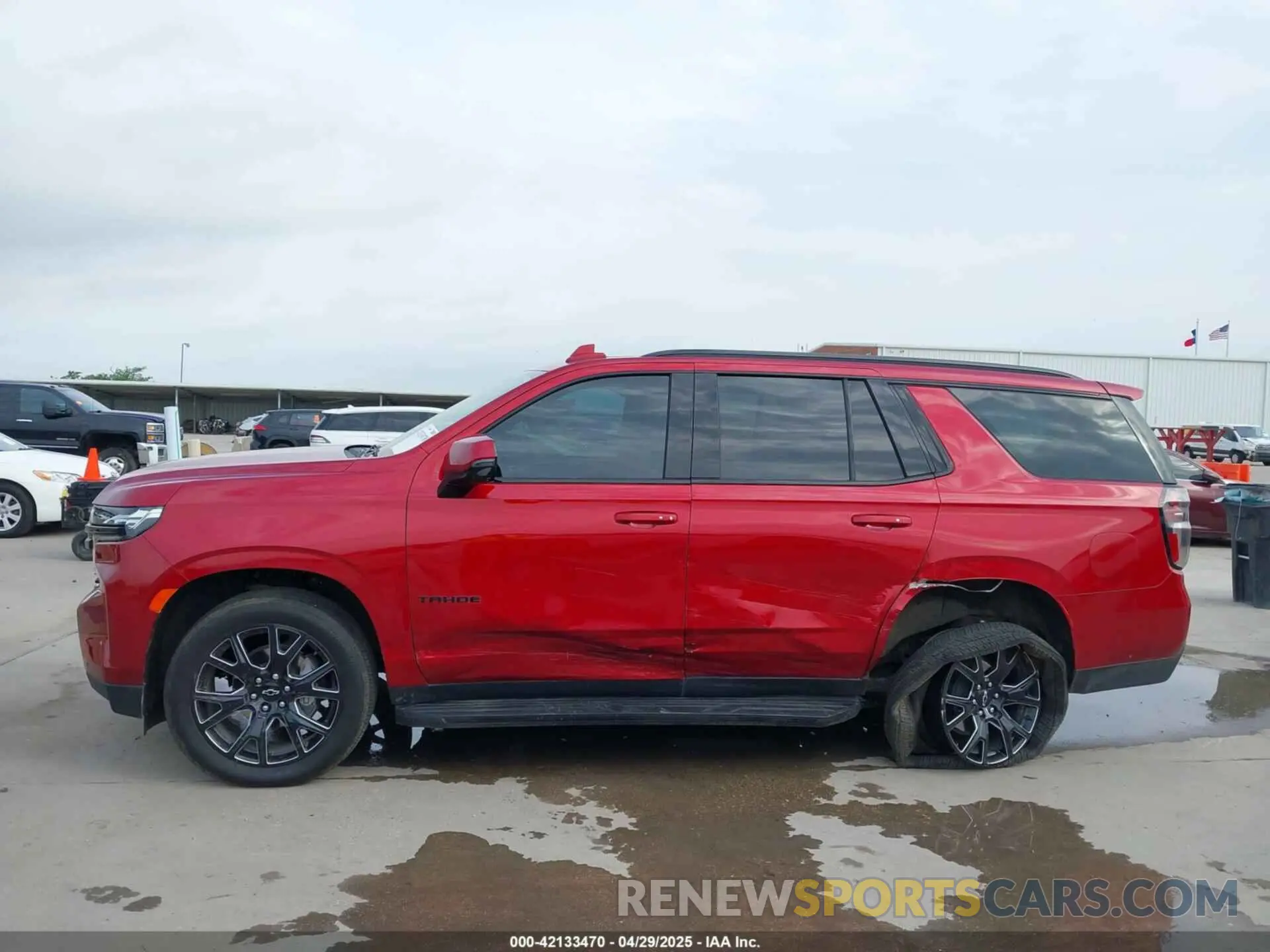 14 fotografías del automóvil dañado 1GNSCRKD7RR409245 CHEVROLET TAHOE 2024