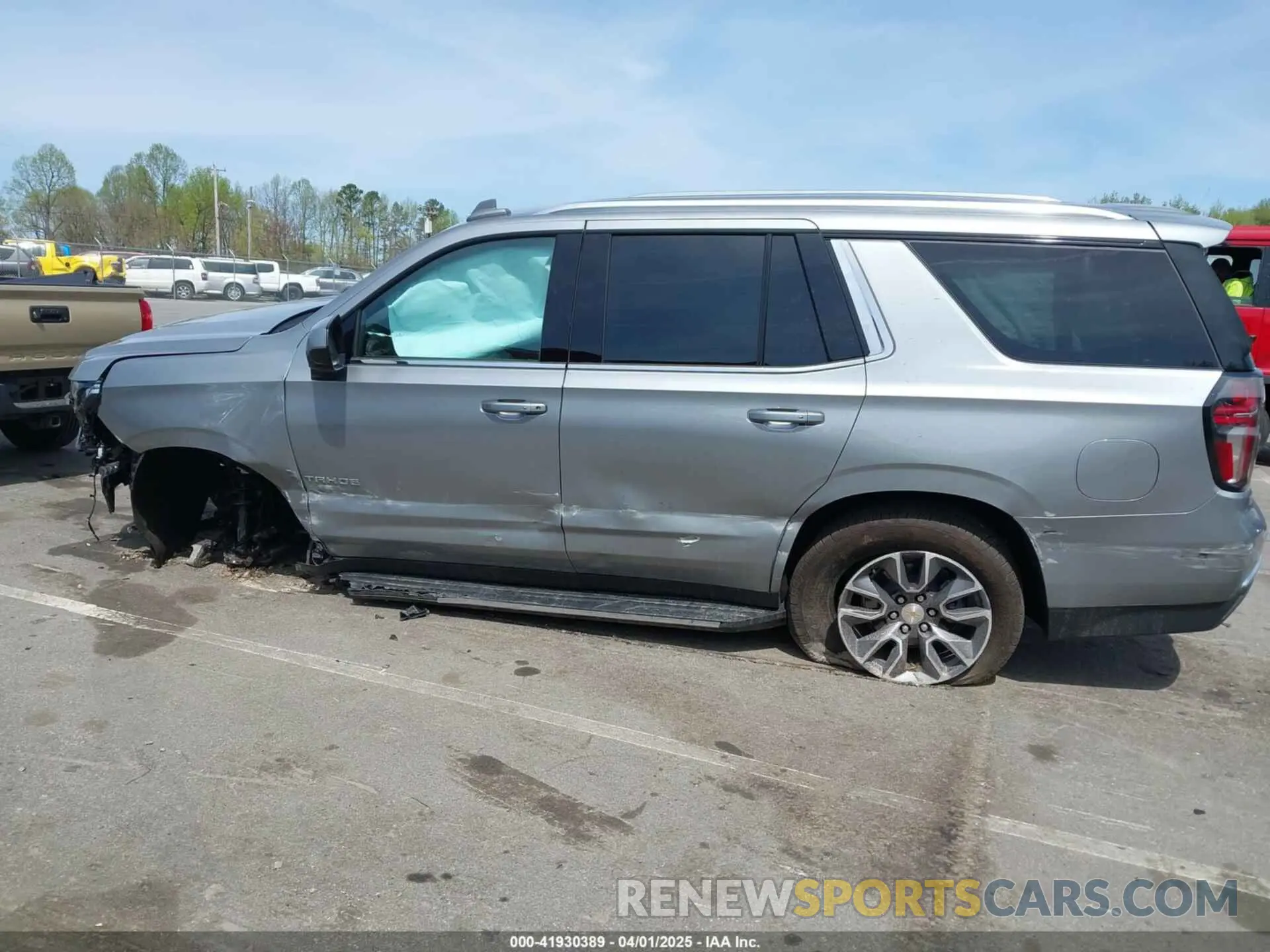 15 fotografías del automóvil dañado 1GNSKMKD7RR418128 CHEVROLET TAHOE 2024