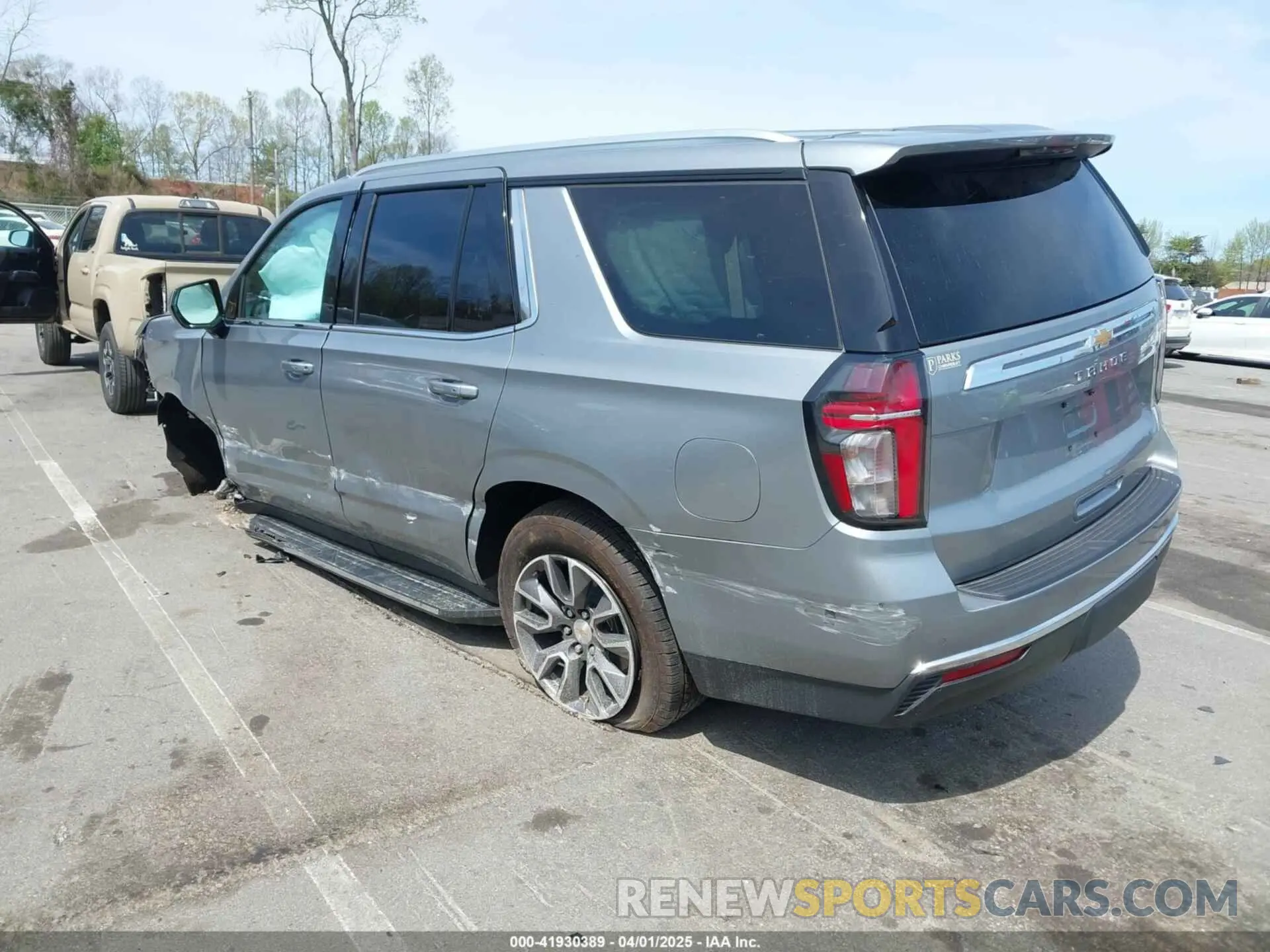 3 fotografías del automóvil dañado 1GNSKMKD7RR418128 CHEVROLET TAHOE 2024
