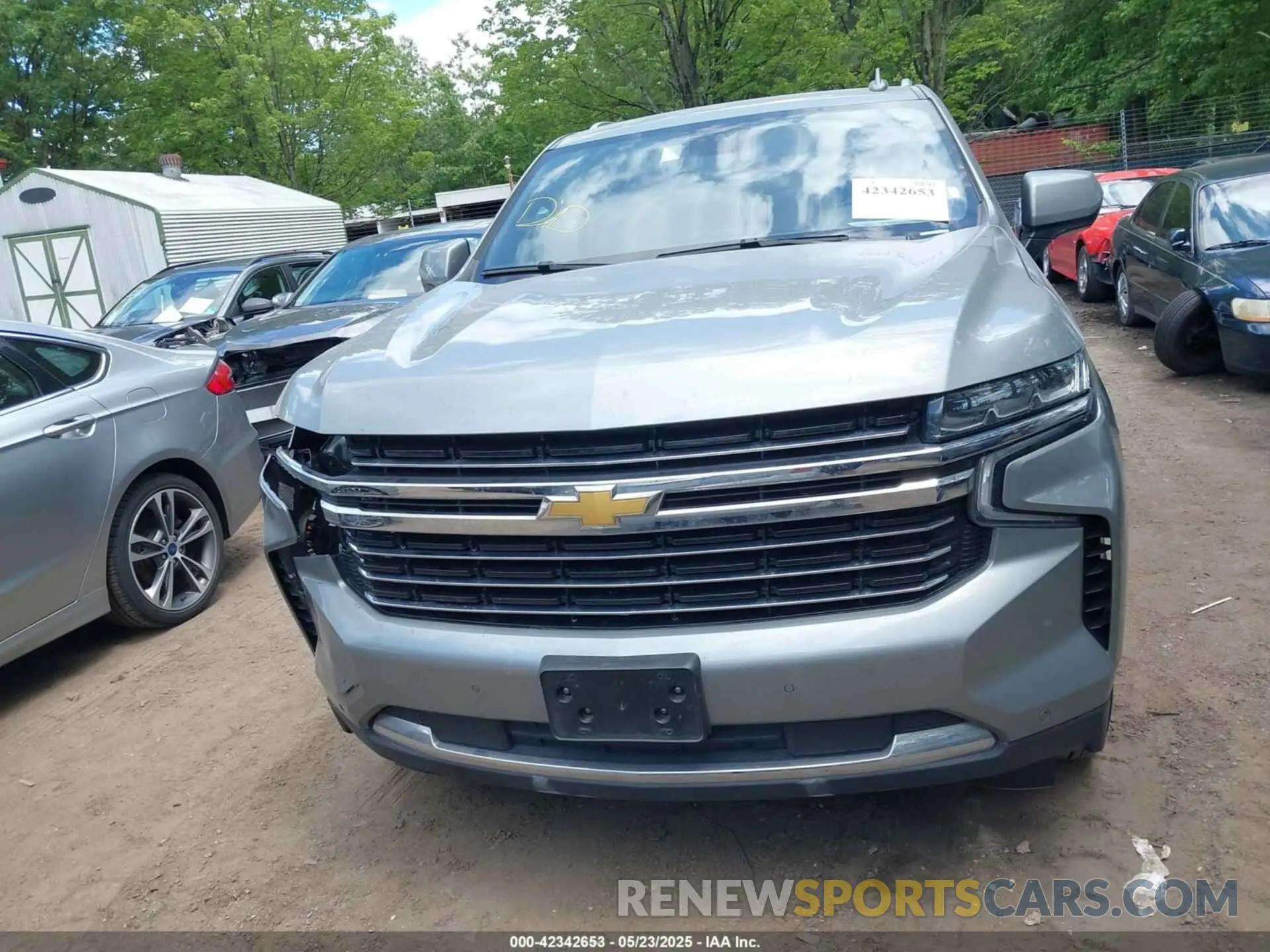 13 fotografías del automóvil dañado 1GNSKNKD2RR180324 CHEVROLET TAHOE 2024