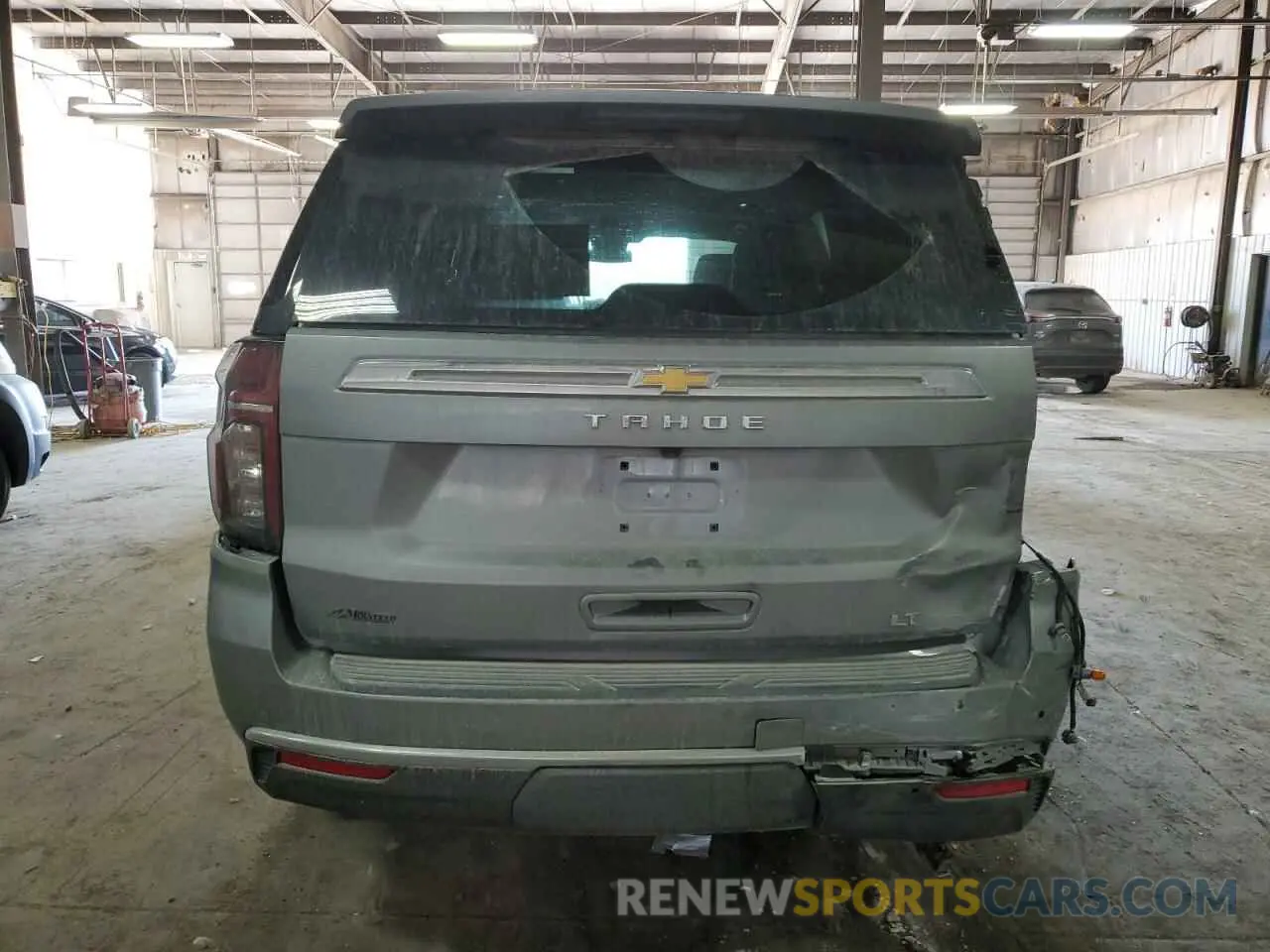 6 fotografías del automóvil dañado 1GNSKNKD3RR419136 CHEVROLET TAHOE 2024