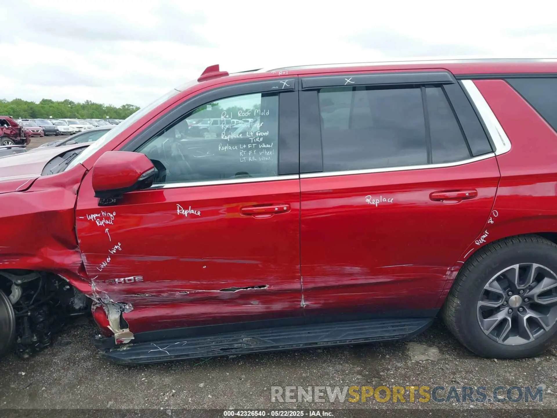 14 fotografías del automóvil dañado 1GNSKNKD7RR171067 CHEVROLET TAHOE 2024