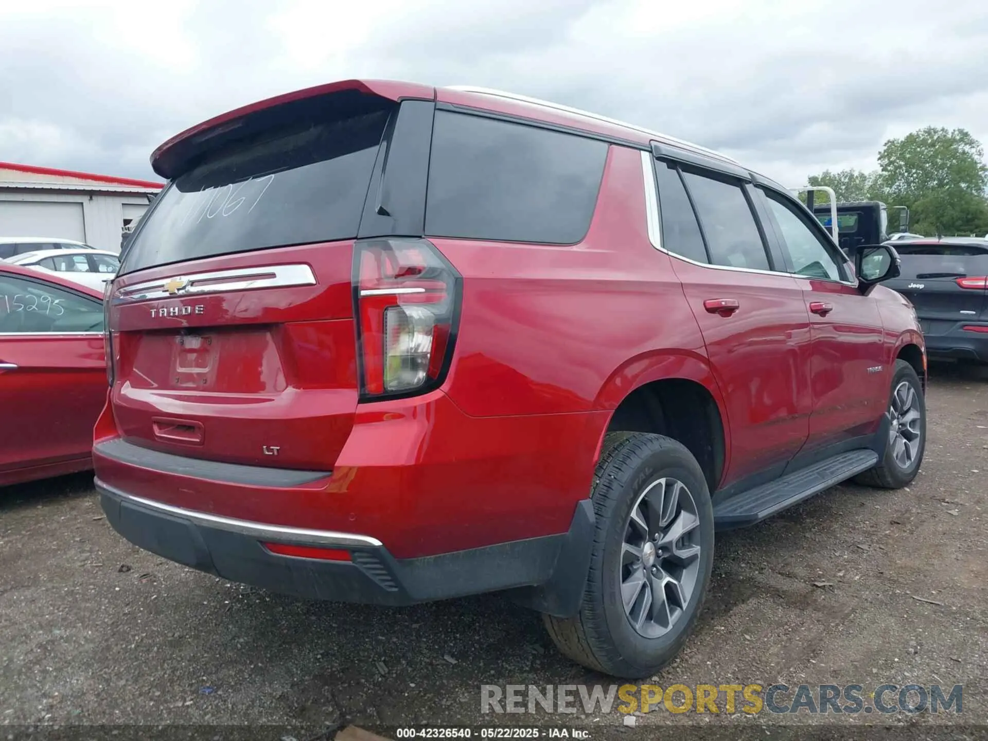 4 fotografías del automóvil dañado 1GNSKNKD7RR171067 CHEVROLET TAHOE 2024