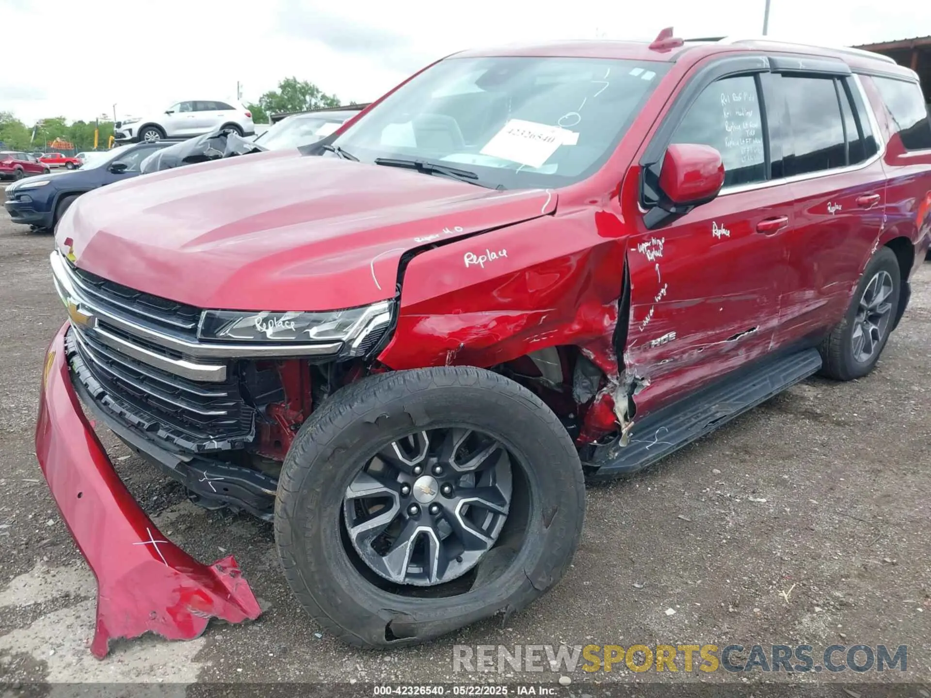 6 fotografías del automóvil dañado 1GNSKNKD7RR171067 CHEVROLET TAHOE 2024