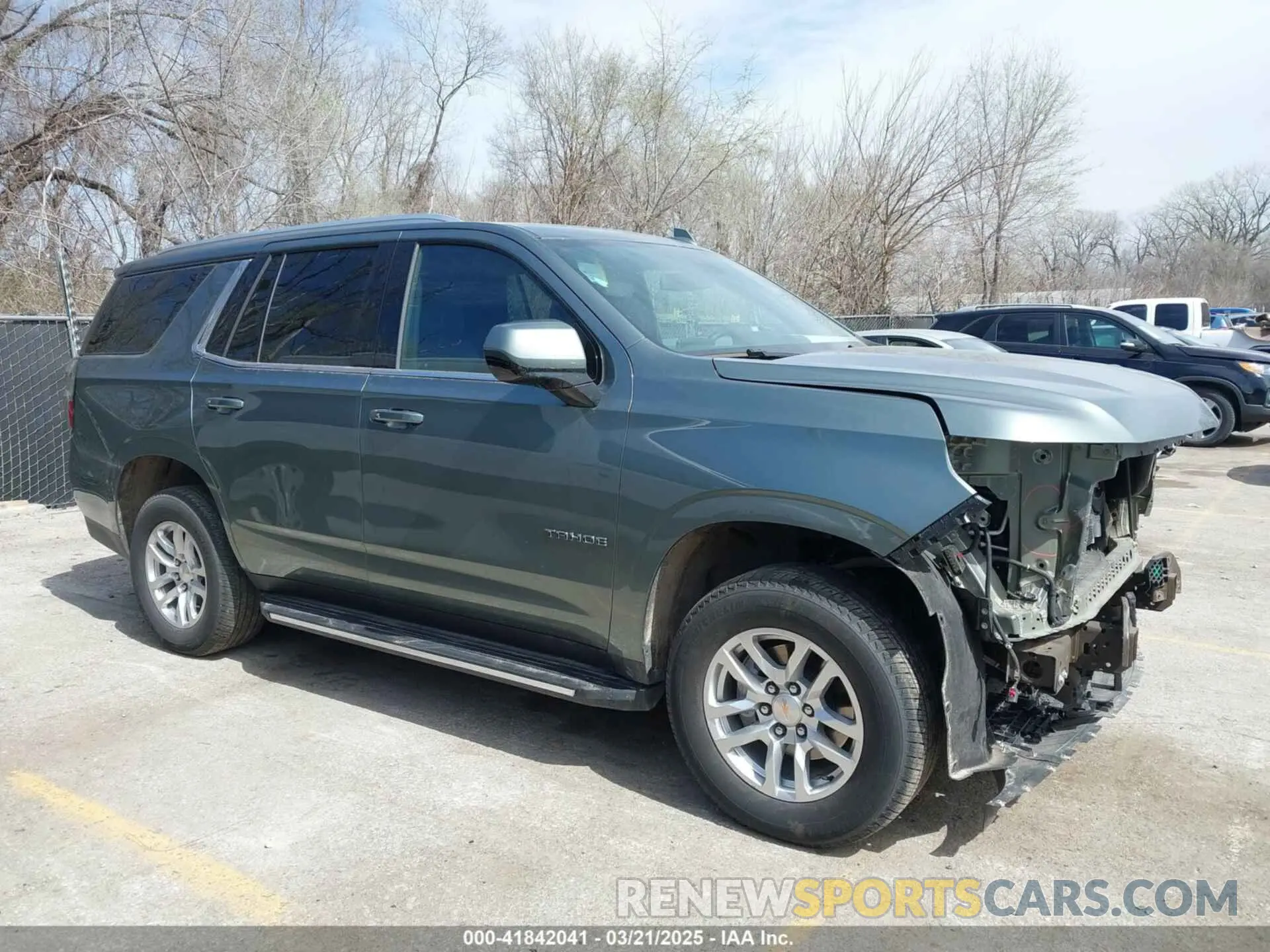 14 fotografías del automóvil dañado 1GNSKNKD9RR243371 CHEVROLET TAHOE 2024