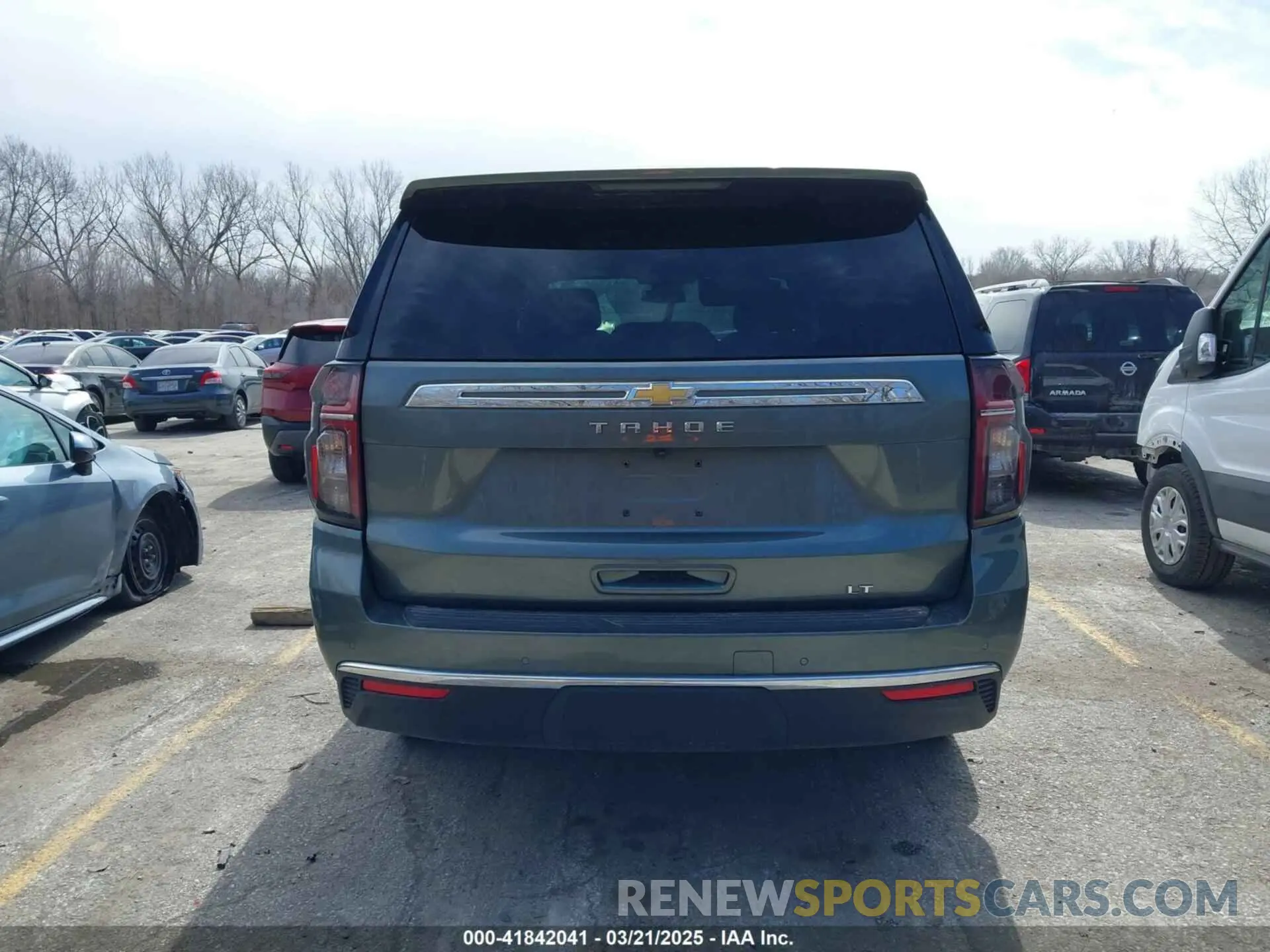 17 fotografías del automóvil dañado 1GNSKNKD9RR243371 CHEVROLET TAHOE 2024