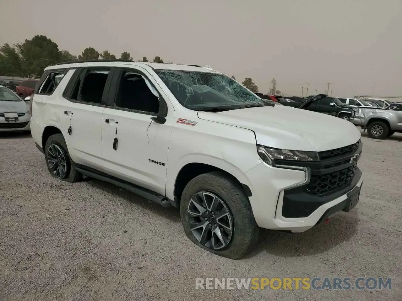 4 fotografías del automóvil dañado 1GNSKPKD6RR173484 CHEVROLET TAHOE 2024