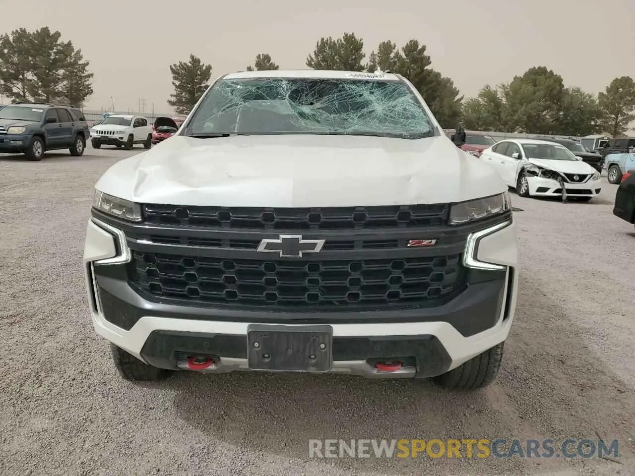 5 fotografías del automóvil dañado 1GNSKPKD6RR173484 CHEVROLET TAHOE 2024
