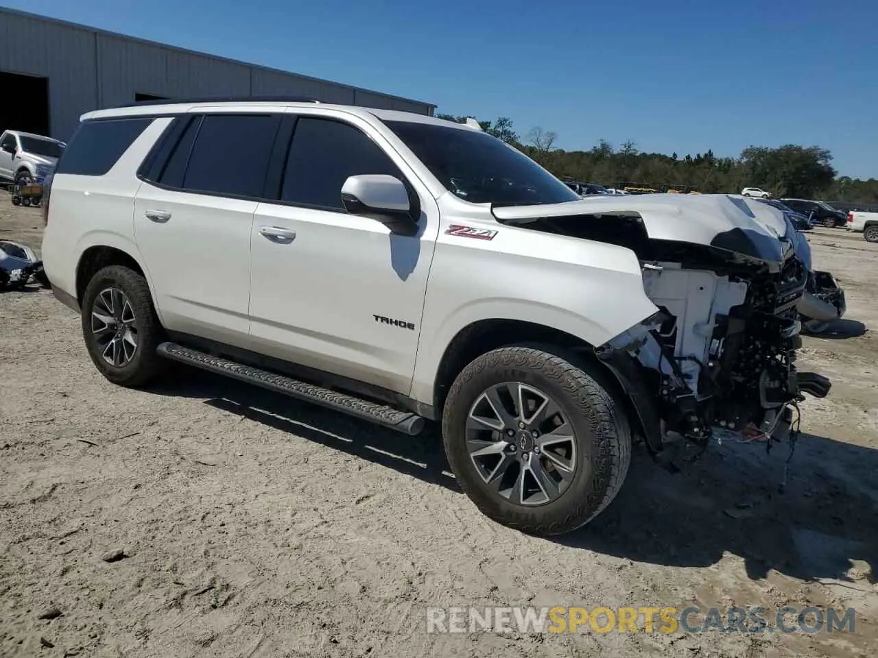 4 fotografías del automóvil dañado 1GNSKPKD6RR275741 CHEVROLET TAHOE 2024