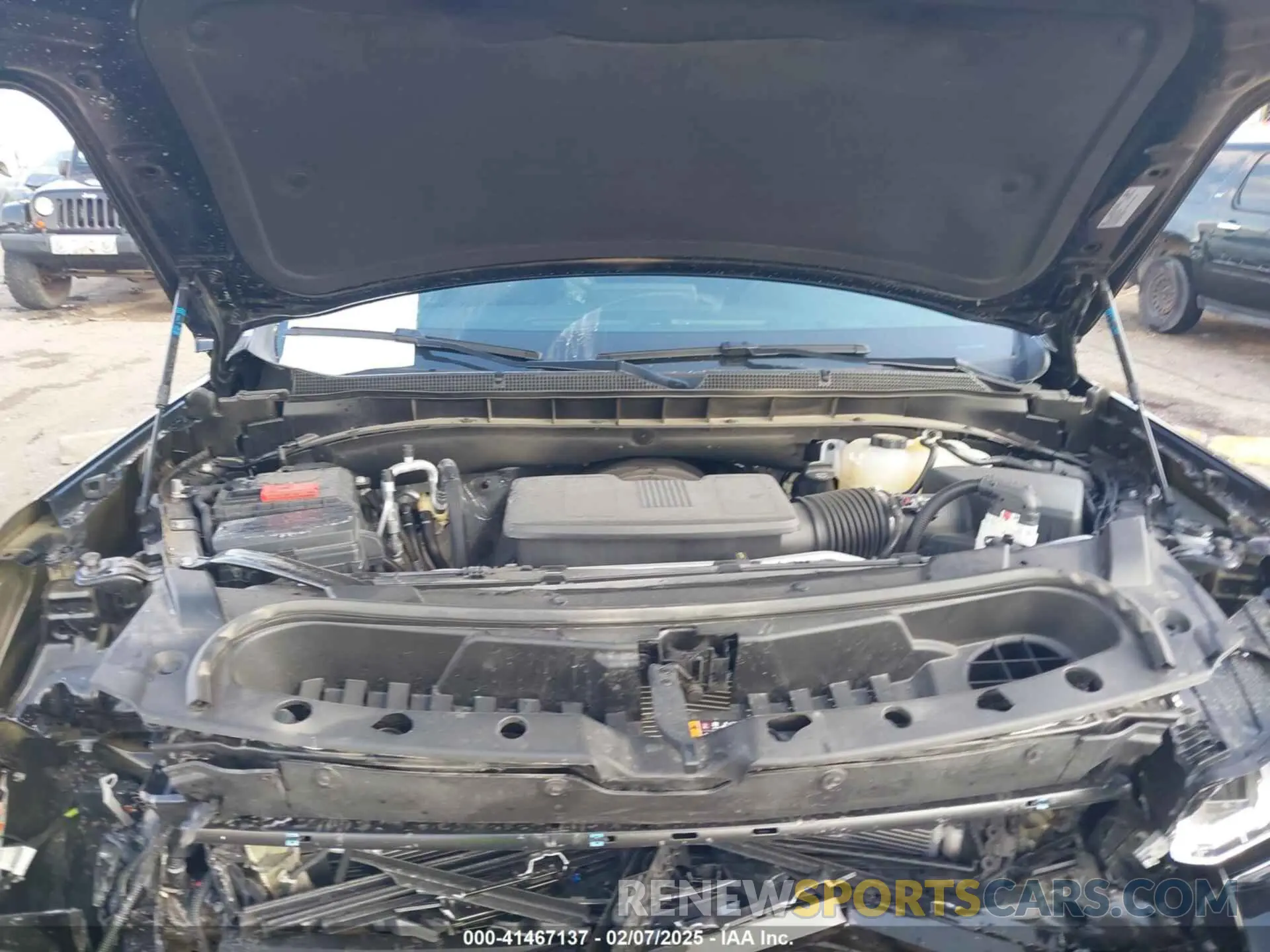 10 fotografías del automóvil dañado 1GNSKPKL9RR316256 CHEVROLET TAHOE 2024