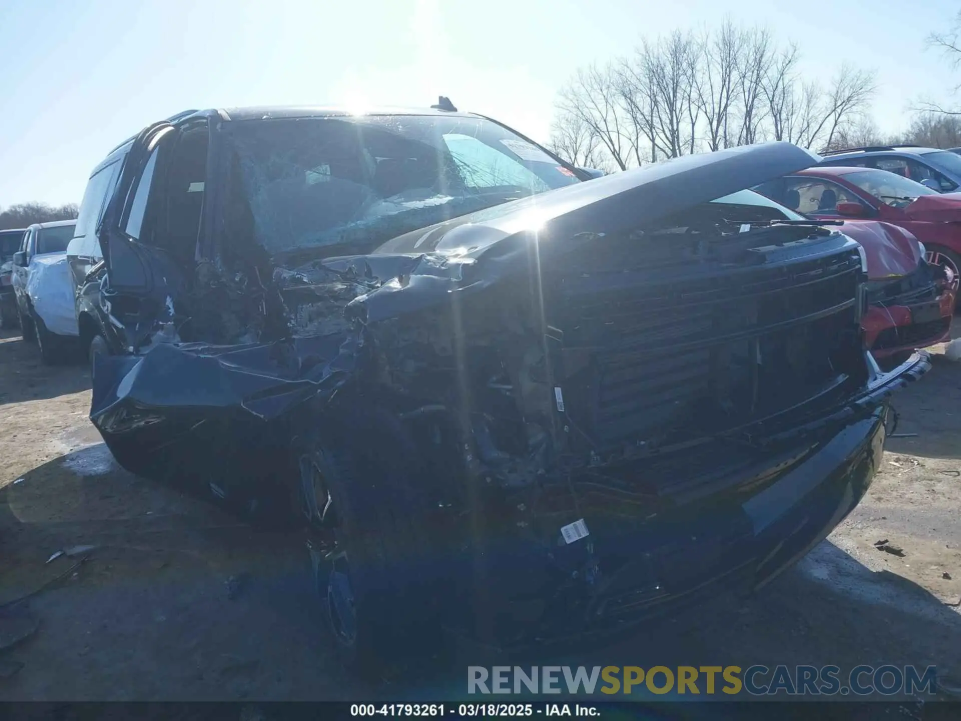 1 fotografías del automóvil dañado 1GNSKRKD0RR416850 CHEVROLET TAHOE 2024