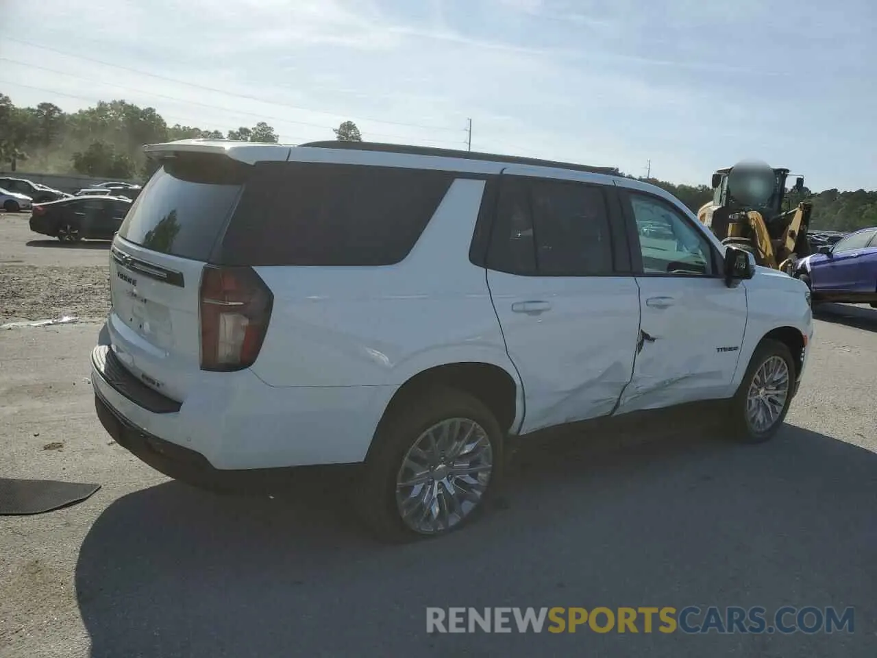 3 fotografías del automóvil dañado 1GNSKRKD1RR367044 CHEVROLET TAHOE 2024
