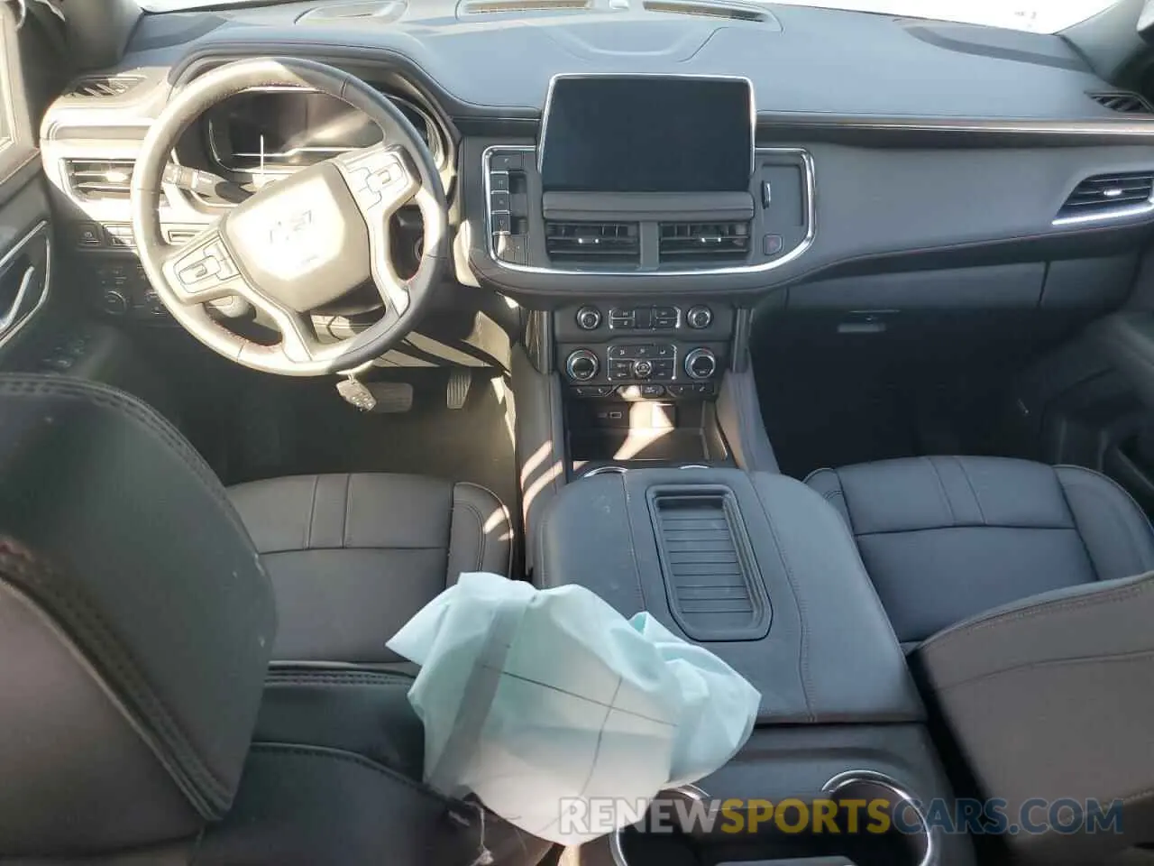8 fotografías del automóvil dañado 1GNSKRKD1RR367044 CHEVROLET TAHOE 2024