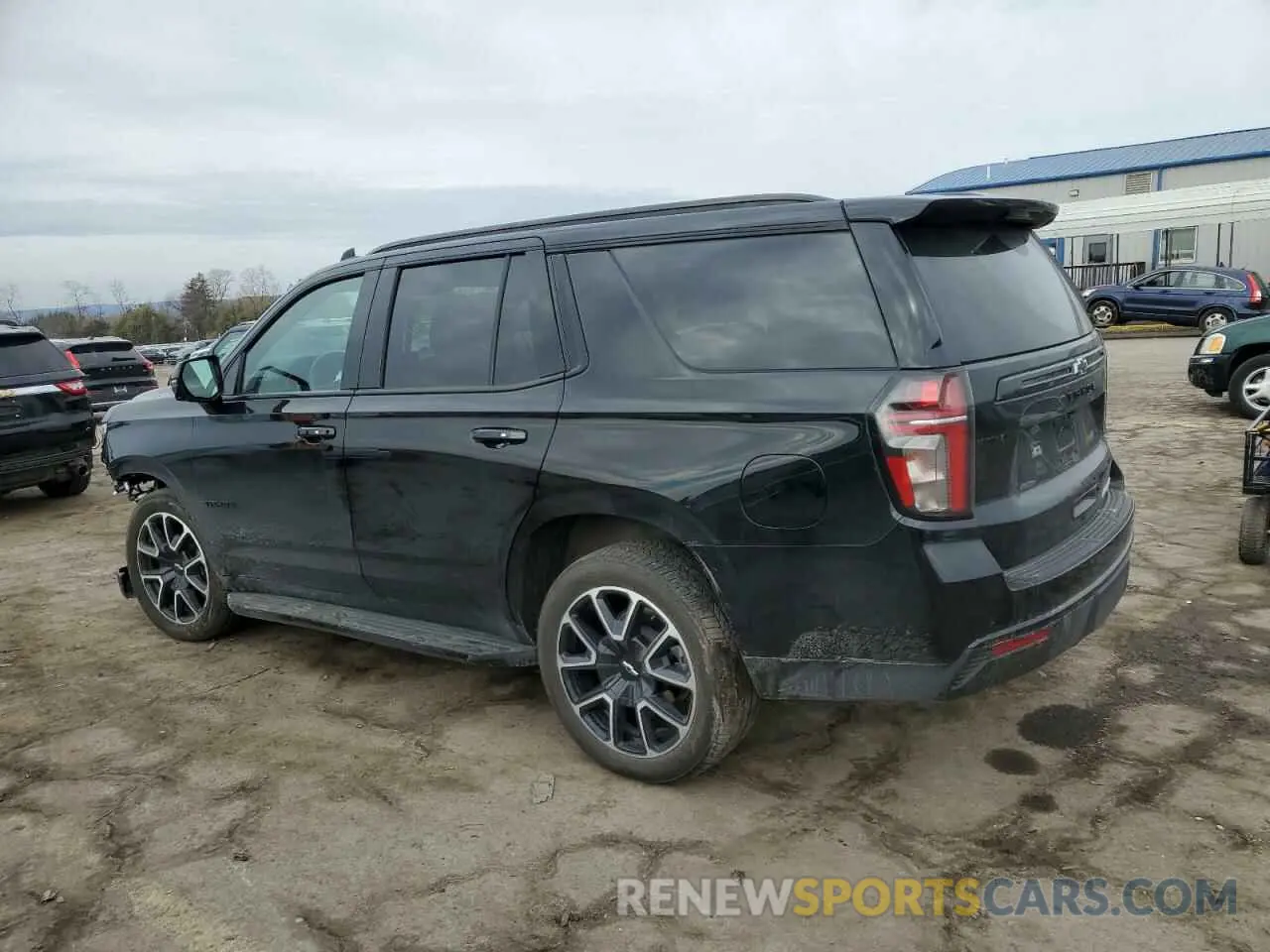 2 fotografías del automóvil dañado 1GNSKRKD3RR139191 CHEVROLET TAHOE 2024