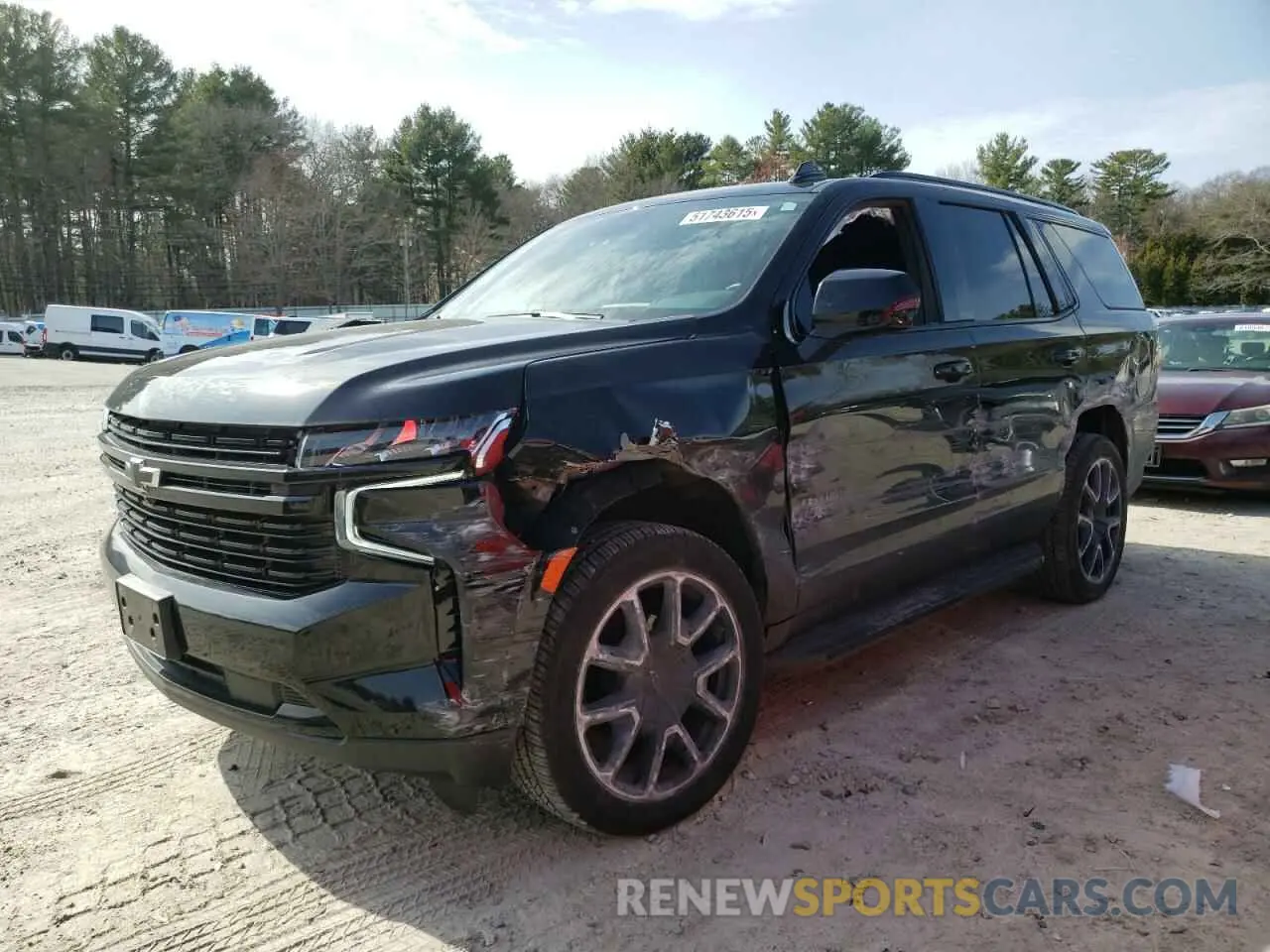 1 fotografías del automóvil dañado 1GNSKRKD3RR232860 CHEVROLET TAHOE 2024