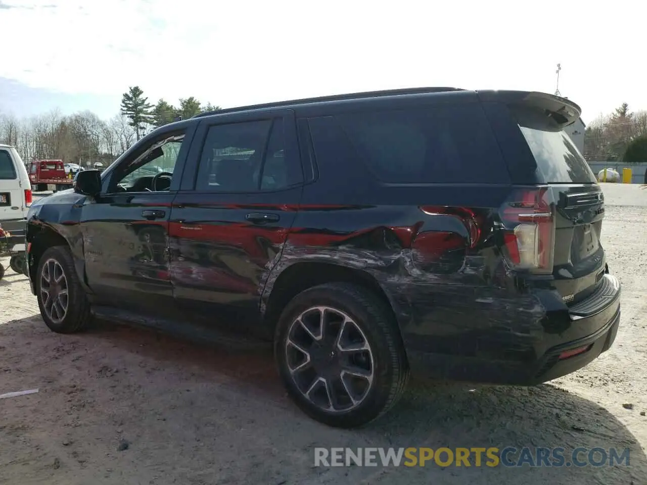 2 fotografías del automóvil dañado 1GNSKRKD3RR232860 CHEVROLET TAHOE 2024