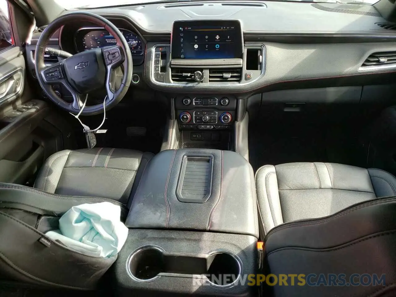 8 fotografías del automóvil dañado 1GNSKRKD3RR232860 CHEVROLET TAHOE 2024