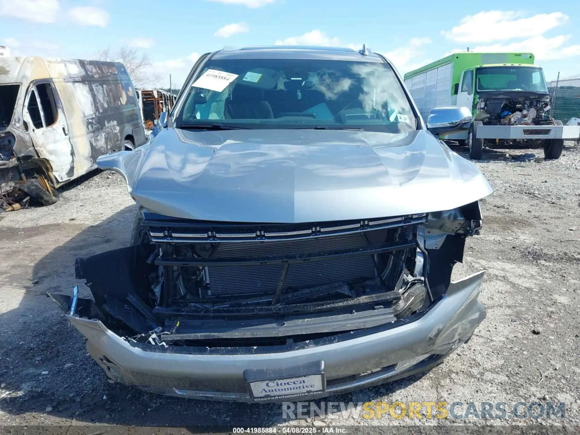 11 fotografías del automóvil dañado 1GNSKSKDXRR298359 CHEVROLET TAHOE 2024