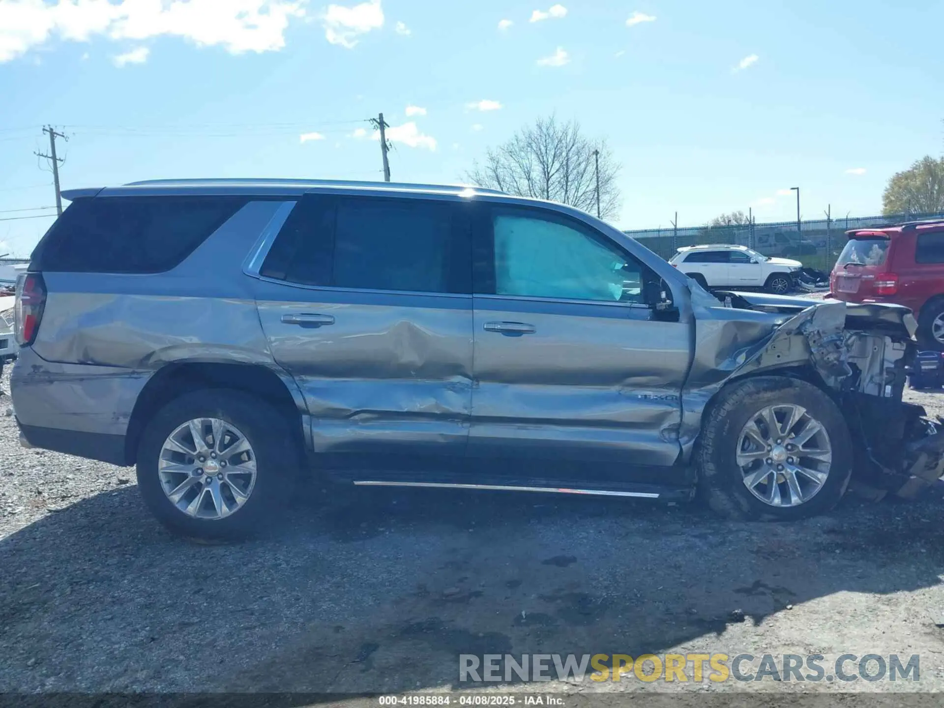12 fotografías del automóvil dañado 1GNSKSKDXRR298359 CHEVROLET TAHOE 2024