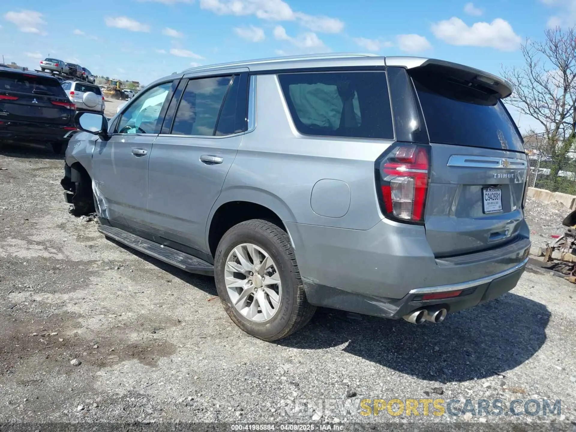 3 fotografías del automóvil dañado 1GNSKSKDXRR298359 CHEVROLET TAHOE 2024